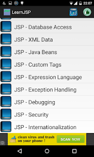Learn jsp Screenshots 1