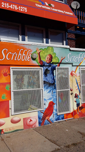 Scribble Scrabble Mural