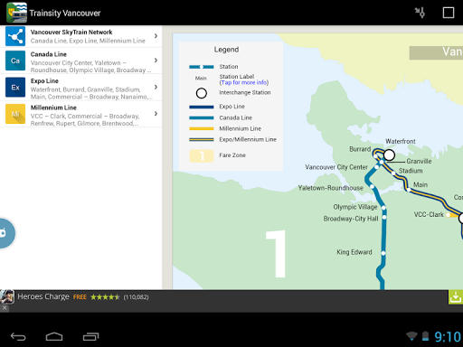【免費交通運輸App】Trainsity Vancouver SkyTrain-APP點子