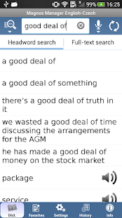 Magnus Czech Dictionaries Screenshots 3