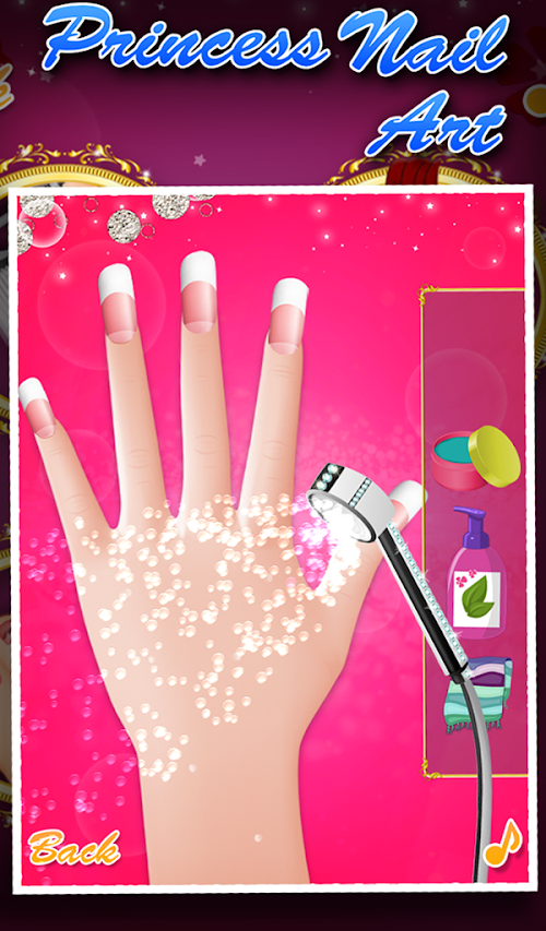 Android application Princess Nail Art screenshort