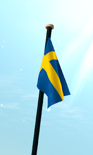 Free Download Sweden Flag 3D Free Wallpaper APK for Android