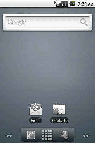 Android application ADWTheme Colorless screenshort