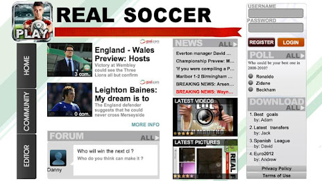 Real Soccer 2012 poster 6