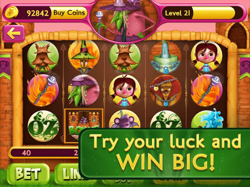 【免費博奕App】Slots Wizard of Oz-APP點子