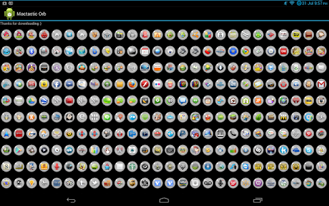 Screenshot Mactastic Orb Icon Pack v2.3