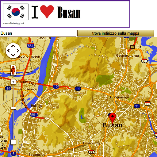Busan map