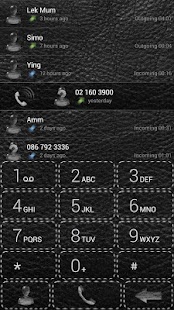 How to download Dialer Leather Black theme lastet apk for laptop