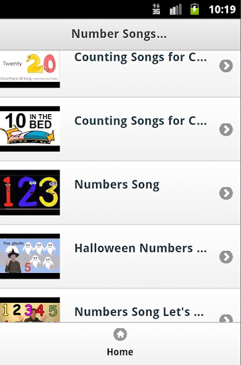 Number Kids Songs