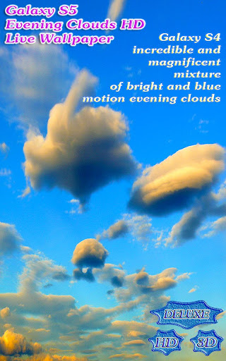 免費個人化App|Galaxy S5 Evening Clouds 3D|阿達玩APP