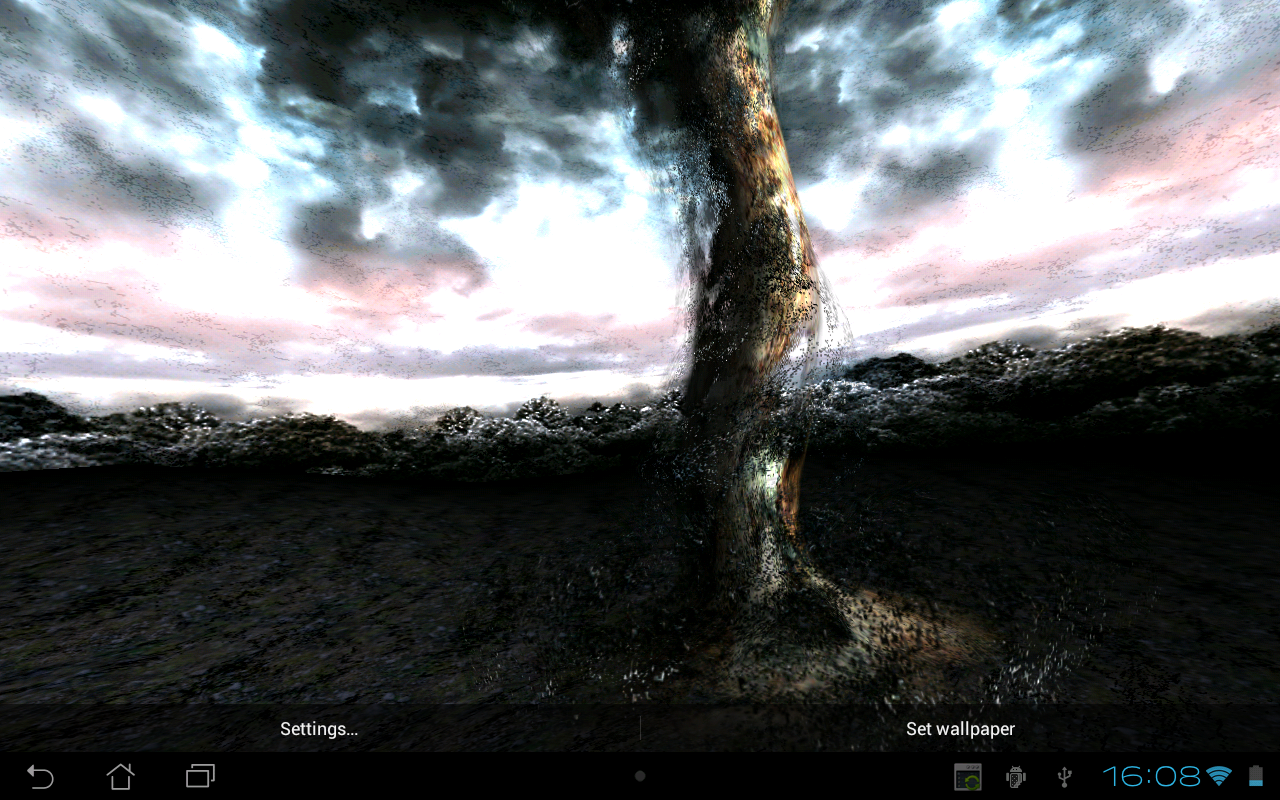  Tornado 3D, un Live Wallpaper devastante arriva sui vostri Android!!!