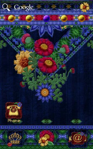 ADW Theme Bohemian Floral