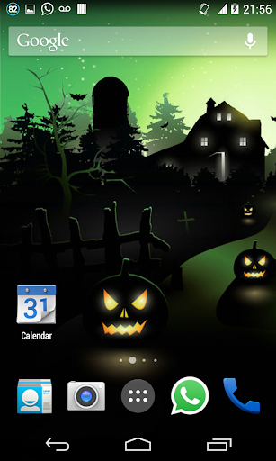 【免費個人化App】Halloween HD Live Wallpaper 13-APP點子