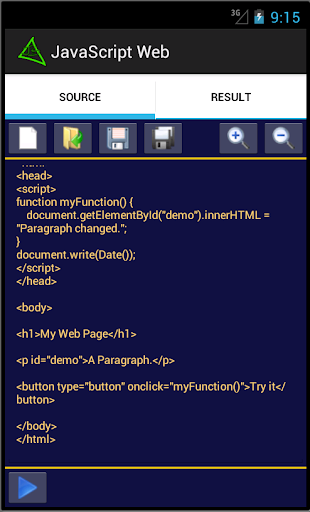 Javascript Web