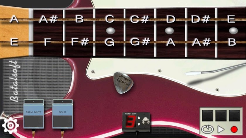 Power Guitar HD (Ad Free) Screen 1