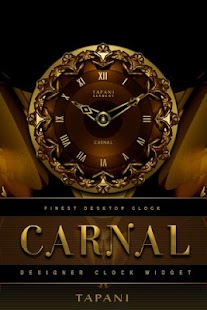 Free CARNAL Luxury Clock Widget APK