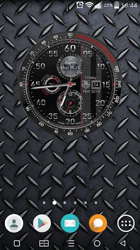 【免費工具App】TagHeuer Clock Zooper Widget-APP點子