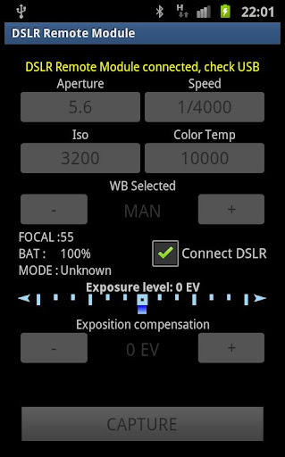 DSLR Remote Module