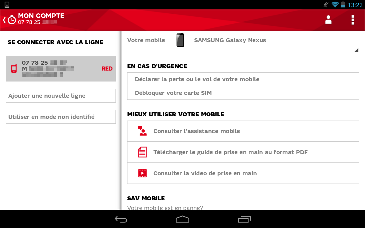 SFR Mon Compte Android Apps on Google Play