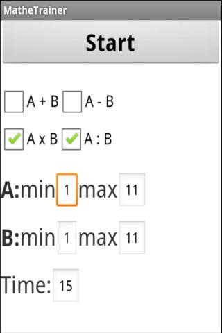 MatheTrainer