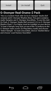 Download G-Stomper Real-Drums-2 Pack APK for Android