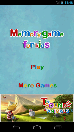 Memory Game for Kids