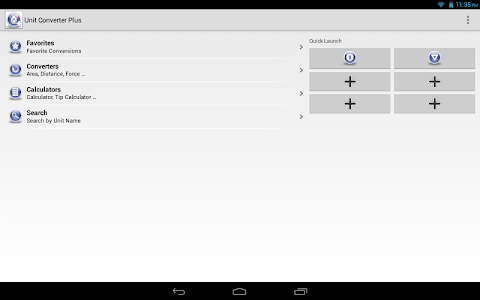 Screenshot Unit Converter Plus v1.4.5.10