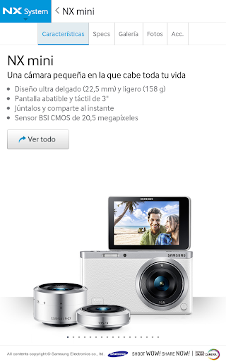 【免費攝影App】Samsung SMART CAMERA NX (ESP)-APP點子