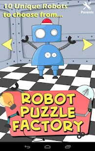 Kids Robot Puzzle Factory Lite Screenshots 0