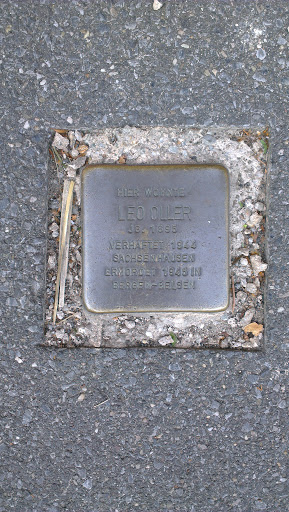 Gedenkstein Leo Oller 
