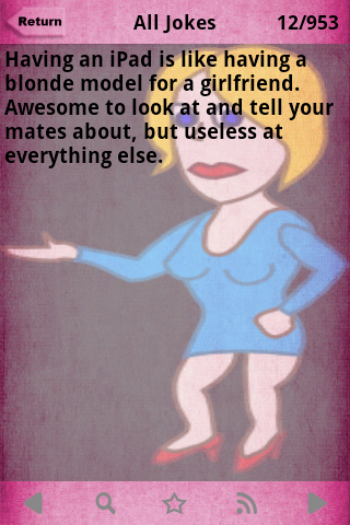 Blonde Jokes 1000+ Screen 1