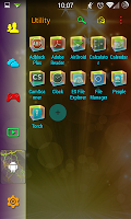 SL Color Mix Thunder Theme APK صورة لقطة الشاشة #7