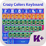 Crazy Colors Keyboard Theme Application icon