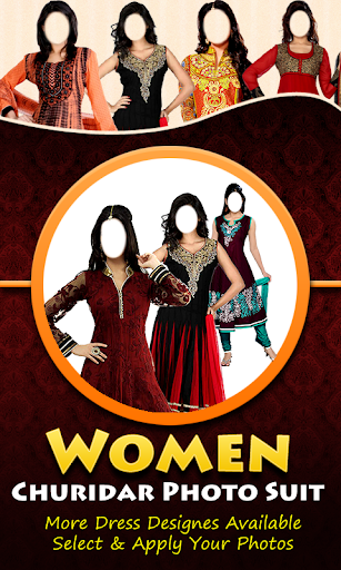 Women Churidar Photo Suit