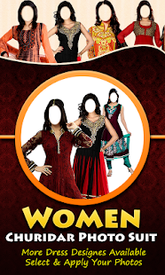 Women Churidar Photo Suit Screenshots 0