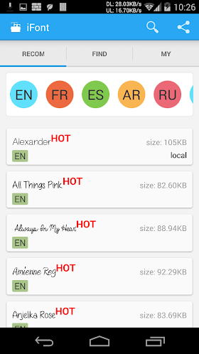 iFont (Expert of Fonts) 5.2.3 (Unlocked/Donated) APK
