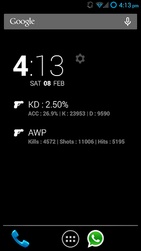 CS:GO Stats DashClock