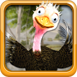 Cover Image of Download Talking Ostrich Free  APK