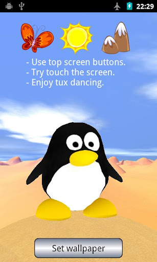 Penguin Dancing Tux