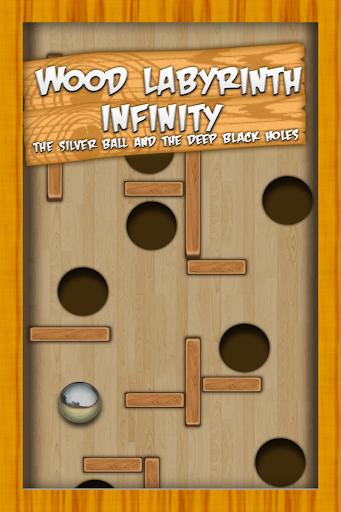 Wood Labyrinth Infinity Ball