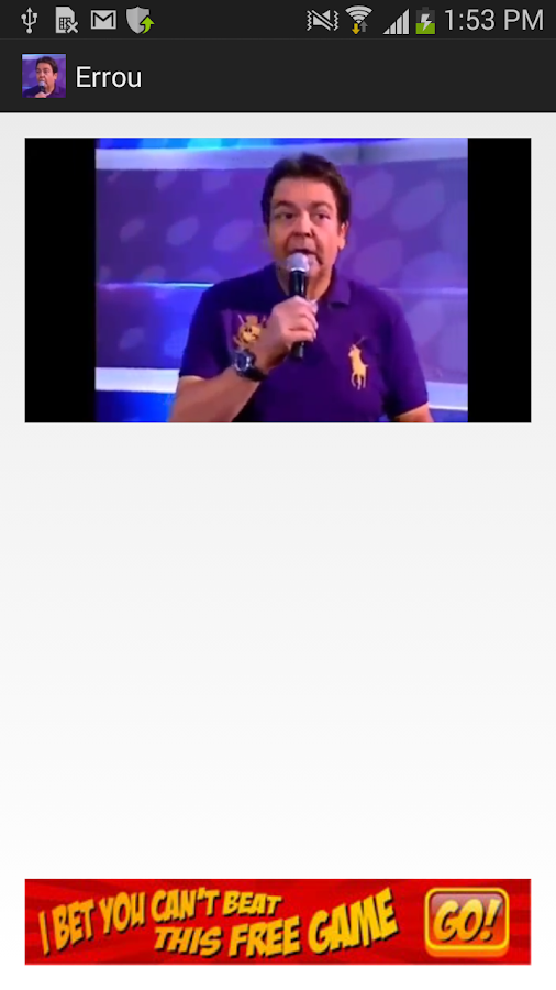Errou!! Screen 3