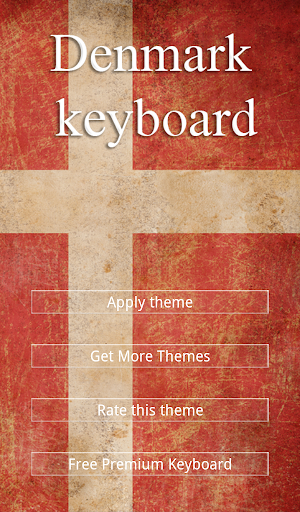 Denmark Keyboard Theme