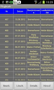 Flugbuch Screenshots 5