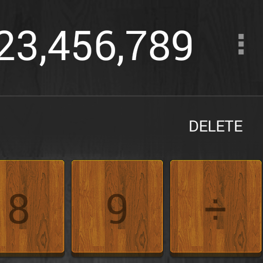 Calculator Wood moded apk - Download latest version 2.0