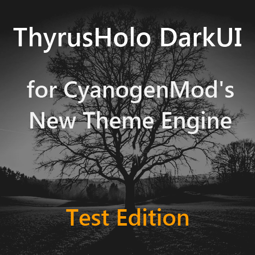 DarkUI ThyrusHolo Theme Basic 個人化 App LOGO-APP開箱王