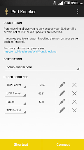 JuiceSSH PortKnocker Plugin