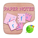 Paper Notes GO Keyboard Theme 3.86 APK Скачать