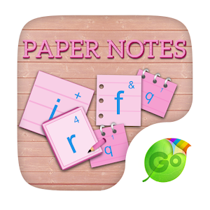 Paper Notes GO Keyboard Theme.apk 3.87