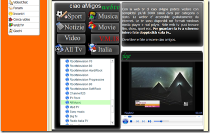 Video chat ciao amigos