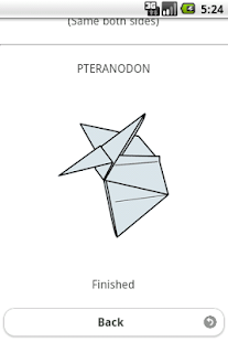 Dinosaur Origami Sample Screenshots 3